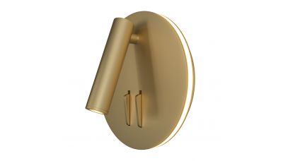 Sieninis &scaron;viestuvas Ios 176 Matt Gold C176-WL-01-6W-MG Maytoni