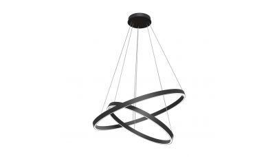 Pakabinamas &scaron;viestuvas Rim Pendant Black MOD058PL-L74B4K Maytoni