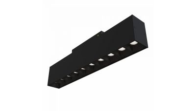 &Scaron;viestuvas bėgeliams Magnetic Track Lighting POINTS LED Black 20W 3000K TR014-2-20W3K-B Maytoni