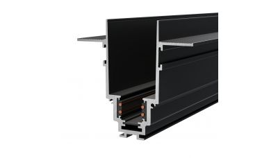  Maytoni Magnetinis Įleidžiamas Bėgelis 1m Juodas TRX004-221B Maytoni