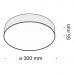 Lubinis &scaron;viestuvas Zon Ceiling White 43W C032CL-L43W4K Maytoni