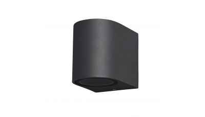 Sieninis &scaron;viestuvas Kandanchu Gris Oscuro Aplique 1 IP54 6512 Mantra