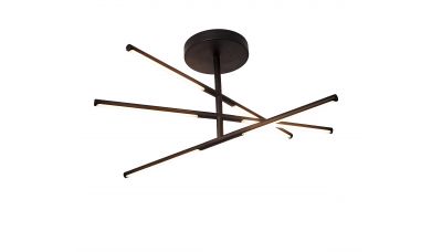 Lubinis šviestuvas Torch Negro Plafon 36W 6828 Lubinis šviestuvas Torch Negro Plafon 36W 6828 Mantra