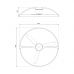 &Scaron;viestuvas su ventiliatoriumi Nepal Fan Blanco-Madera 75W 7532 Mantra