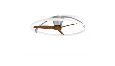 &Scaron;viestuvas su ventiliatoriumi Nepal Fan Plata-Nogal 75W 7533 Mantra