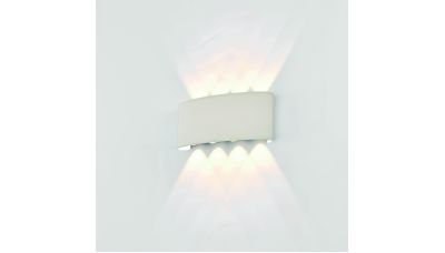 Sieninis šviestuvas Arcs Arena Blanco 8W 7814 Sieninis šviestuvas Arcs Arena Blanco 8W 7814 Mantra