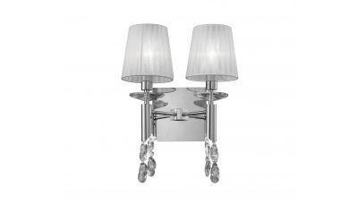 Sieninis šviestuvas Tiffany Cromo Blanco 3863 Sieninis šviestuvas Tiffany Cromo Blanco 3863 Mantra