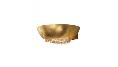 Sieninis šviestuvas Blink A1 P Large LED Wall Light Gold Leaf Blink Led A1 P F01 Sieninis šviestuvas Blink A1 P Large LED Wall Light Gold Leaf Blink Led A1 P F01 Masiero