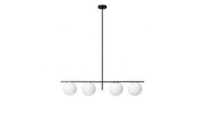 Pakabinamas &scaron;viestuvas Jugen Black Sospensione 4 1744.204 Miloox (Sforzin Illuminazione)