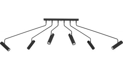 Pakabinamas &scaron;viestuvas EYE Super Black VI Pendant 6505 Nowodvorski