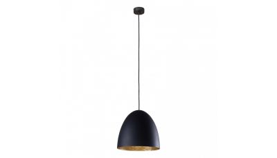 Pakabinamas &scaron;viestuvas Egg Black M 9022 Nowodvorski