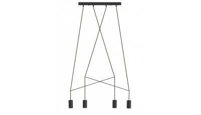Pakabinamas &scaron;viestuvas Imbria Black 4 9192 Nowodvorski