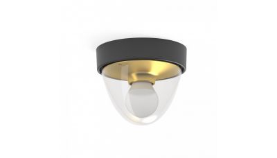 Lubinis &scaron;viestuvas Nook Black-Gold 7976 Nowodvorski