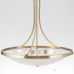 Pakabinamas &scaron;viestuvas Aida Pendant 57 Brass HL 6-1522/5 Orion