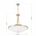 Pakabinamas &scaron;viestuvas Aida Pendant 57 Brass HL 6-1522/5 Orion