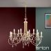 Pakabinamas šviestuvas Giada Chandelier 12 Gold LU 1670/6+6 gold-matt Pakabinamas šviestuvas Giada Chandelier 12 Gold LU 1670/6+6 gold-matt Orion
