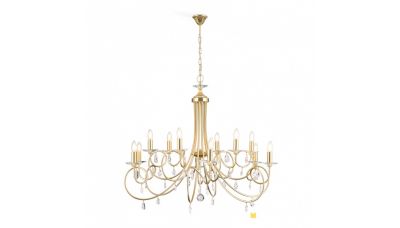 Pakabinamas šviestuvas Giada Chandelier 12 Gold LU 1670/6+6 gold-matt Pakabinamas šviestuvas Giada Chandelier 12 Gold LU 1670/6+6 gold-matt Orion