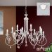 Pakabinamas &scaron;viestuvas Giada Chandelier 12 Silver LU 1670/6+6 Silver-matt Orion