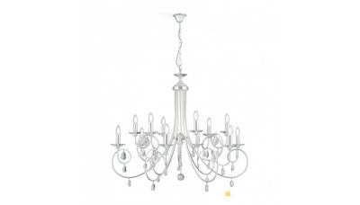 Pakabinamas &scaron;viestuvas Giada Chandelier 12 Silver LU 1670/6+6 Silver-matt Orion