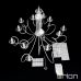 Pakabinamas &scaron;viestuvas Giada Chandelier 12 Silver LU 1670/6+6 Silver-matt Orion