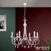 Pakabinamas šviestuvas Giada Chandelier 6 Silver LU 1670/6 Silver-matt Pakabinamas šviestuvas Giada Chandelier 6 Silver LU 1670/6 Silver-matt Orion