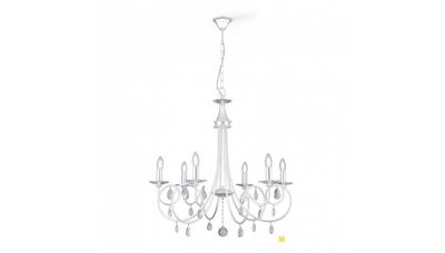 Pakabinamas šviestuvas Giada Chandelier 6 Silver LU 1670/6 Silver-matt Pakabinamas šviestuvas Giada Chandelier 6 Silver LU 1670/6 Silver-matt Orion