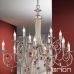 Pakabinamas &scaron;viestuvas Giada Chandelier 12 Silver LU 1670/6+6 Silver-matt Orion