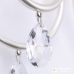 Sieninis &scaron;viestuvas Giada Wall 2 Silver WA 2-1136/2 Silver-matt Orion