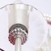 Sieninis &scaron;viestuvas Giada Wall 2 Silver WA 2-1136/2 Silver-matt Orion
