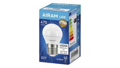 LED Lemputė LED OP P45 840 E27 6435200215222 LED Lemputė LED OP P45 840 E27 6435200215222 Airam