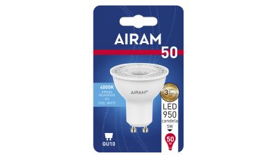 LED Lemputė LED PAR16 840 GU10 36D 6435200242501 Airam