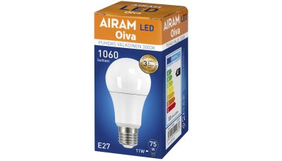 LED Lemputė Oiva LED A60 830 E27 6435200214836 Airam