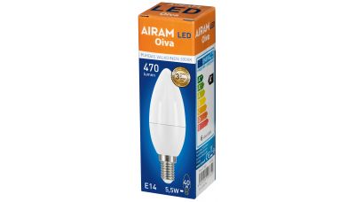 LED Lemputė Oiva LED OP Žvakutė C35 E14 830 6435200203359 Airam