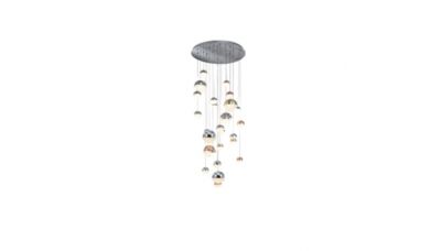 Pakabinamas &scaron;viestuvas Sphere LED Pendant 27L ø80 CCT Colour 3 meters 793960K Schuller