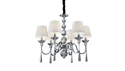Pakabinamas &scaron;viestuvas Mercury II Pendant 6L 520783 Schuller