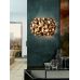 Sieninis &scaron;viestuvas Narisa Wall 2L Rose Gold 266782N Schuller