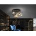 Lubinis šviestuvas Norma Ceiling 3L Black/Brass 225342 Lubinis šviestuvas Norma Ceiling 3L Black/Brass 225342 Schuller