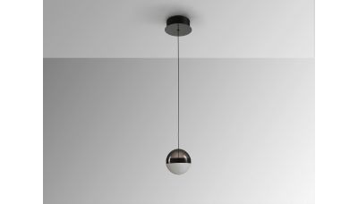 Pakabinamas &scaron;viestuvas Orbes Pendant Black Chrome D12 276139 Schuller