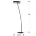 Tor&scaron;eras Selene Floor Black-Crystal 294867 Schuller