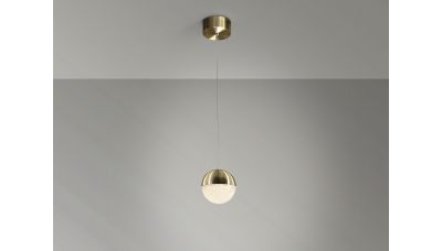 Pakabinamas &scaron;viestuvas Sphere LED Pendant 1L ø12 Brass 793429 Schuller