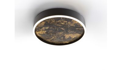 Lubinis &scaron;viestuvas Stone Ceiling Black D40 803120 Schuller