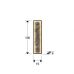Sieninis &scaron;viestuvas Stone Wall Black L60 803526 Schuller