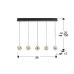 Pakabinamas &scaron;viestuvas Zaria Pendant Black-Gold 5L 502535 Schuller