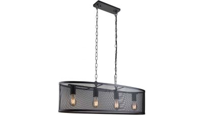 Pakabinamas &scaron;viestuvas Fishnet 2484-4BK Searchlight Electric