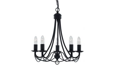 Pakabinamas &scaron;viestuvas Maypole 6345-5BK Searchlight Electric