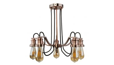 Pakabinamas &scaron;viestuvas Olivia 1065-5CU Searchlight Electric