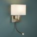 Sieninis šviestuvas Hotel Wall Light Adjustable 6519AB Sieninis šviestuvas Hotel Wall Light Adjustable 6519AB Searchlight Electric