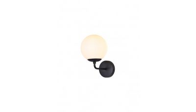 Sieninis šviestuvas Bowling Black Wall 01-3148 Sieninis šviestuvas Bowling Black Wall 01-3148 Smarter Light