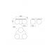 Lubinis šviestuvas Bowling Black Ceiling 3 01-3150 Lubinis šviestuvas Bowling Black Ceiling 3 01-3150 Smarter Light