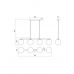 Pakabinamas &scaron;viestuvas Bowling Gold Pendant 4 01-3155 Smarter Light